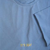 GRAPHIC T-SHIRT - BLUE KIND REMINDER