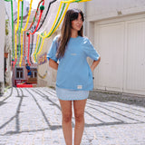 GRAPHIC T-SHIRT - BLUE KIND REMINDER