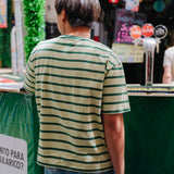 STRIPED T-SHIRT - GREEN