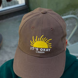 ORGANIC CAP – BROWN SUN