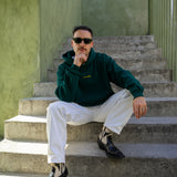 WAFFLE HOODIE - GREEN