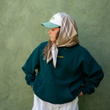 WAFFLE HOODIE - GREEN
