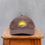 ORGANIC CAP – BROWN SUN