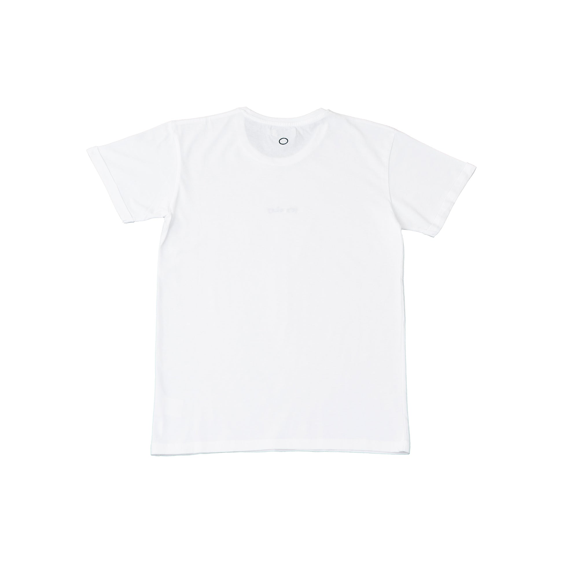Essential White organic t-shirt  (back)